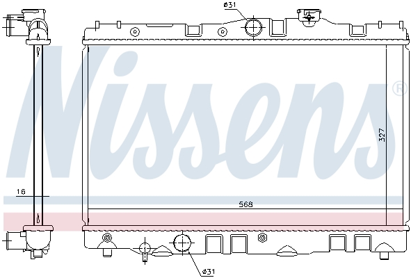 Nissens Radiateur 646886