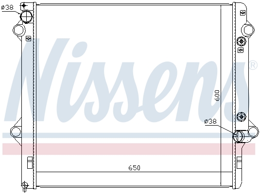 Nissens Radiateur 646888