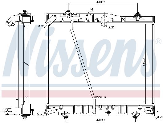 Nissens Radiateur 646893