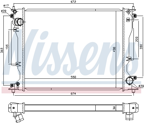 Nissens Radiateur 646904