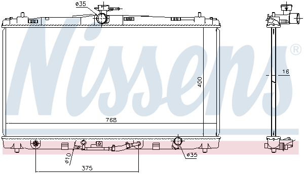 Nissens Radiateur 646906
