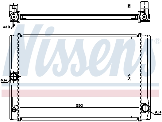 Nissens Radiateur 64691