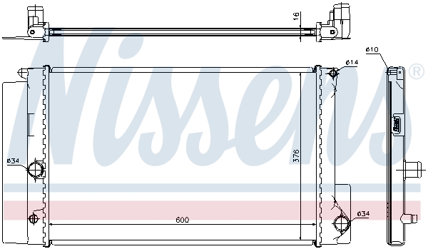 Nissens Radiateur 64692