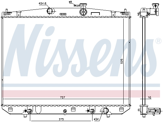 Nissens Radiateur 646923