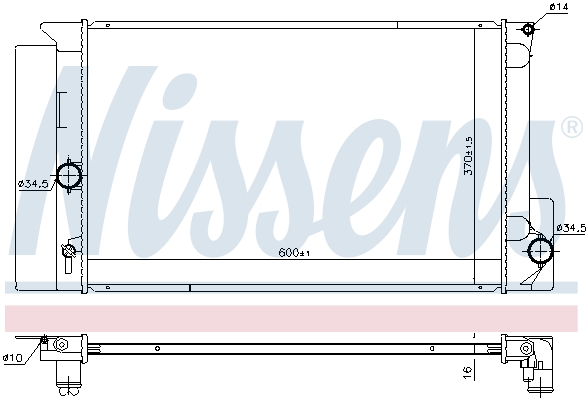 Nissens Radiateur 646926