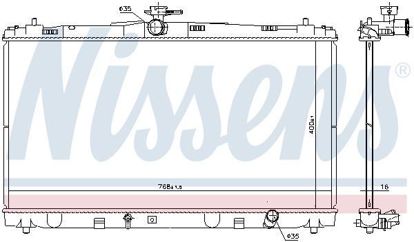 Nissens Radiateur 646935