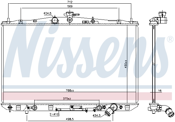 Nissens Radiateur 646936