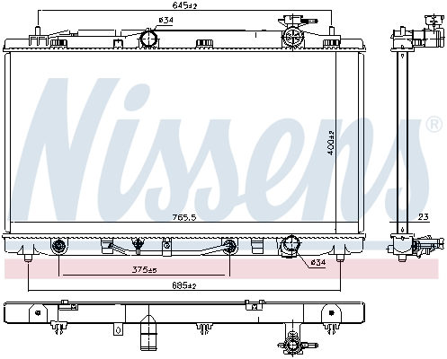 Nissens Radiateur 646938