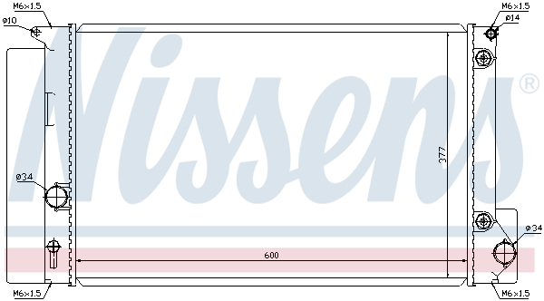 Nissens Radiateur 64694