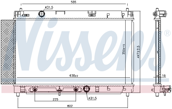 Nissens Radiateur 646942