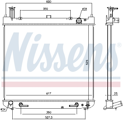 Nissens Radiateur 646947