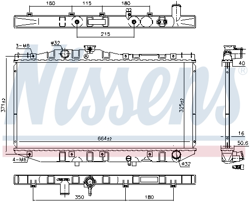 Nissens Radiateur 64713