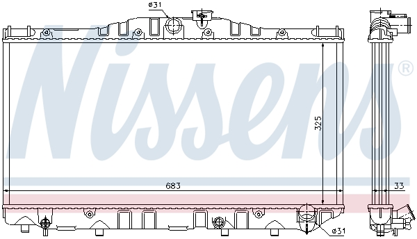 Nissens Radiateur 64725