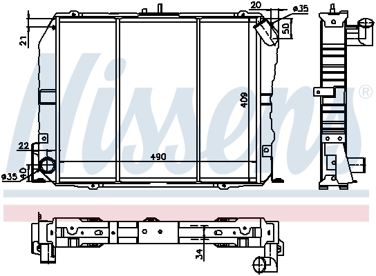 Nissens Radiateur 64737