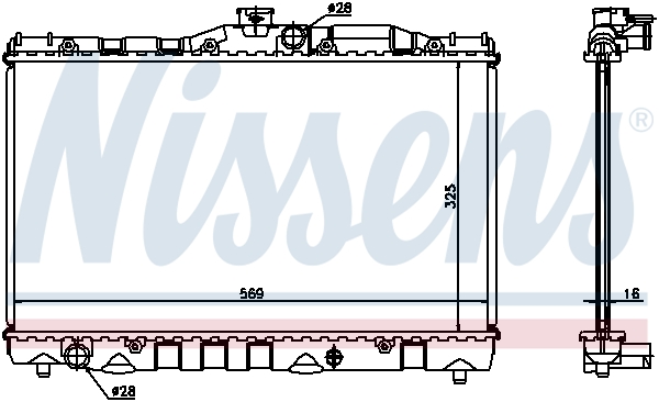 Nissens Radiateur 64739