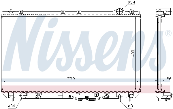 Nissens Radiateur 647541