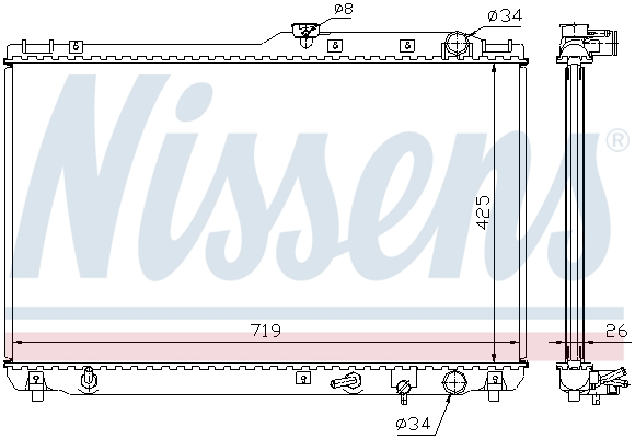 Nissens Radiateur 647721