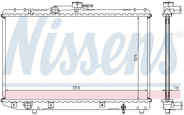 Nissens Radiateur 64773