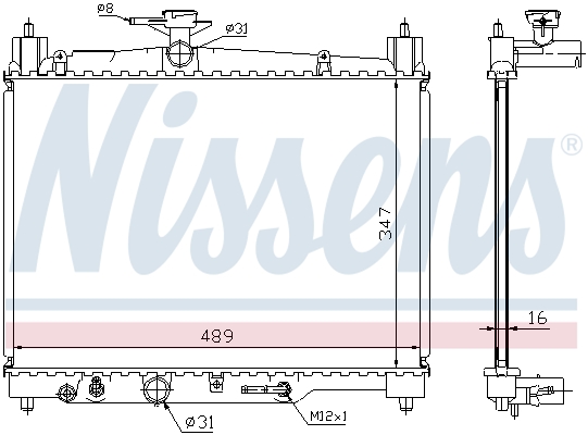 Nissens Radiateur 64801