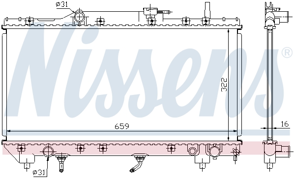 Nissens Radiateur 64806