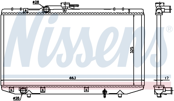 Nissens Radiateur 64843