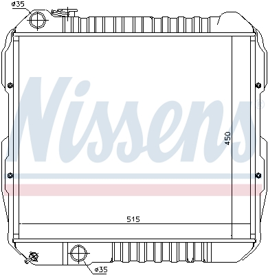 Nissens Radiateur 64845