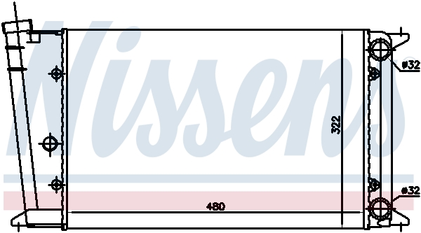 Nissens Radiateur 65020