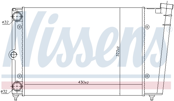 Nissens Radiateur 65100