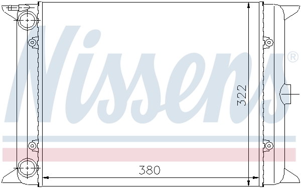 Nissens Radiateur 65140