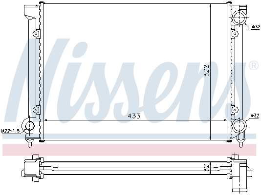 Nissens Radiateur 651651