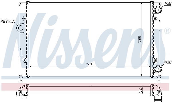 Nissens Radiateur 651941