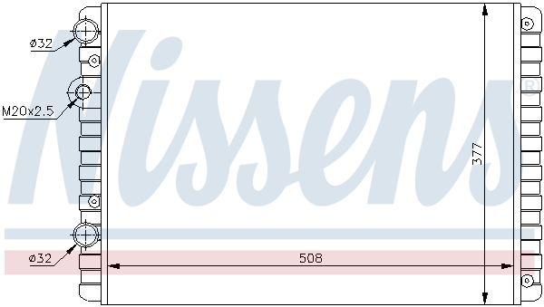 Nissens Radiateur 652321