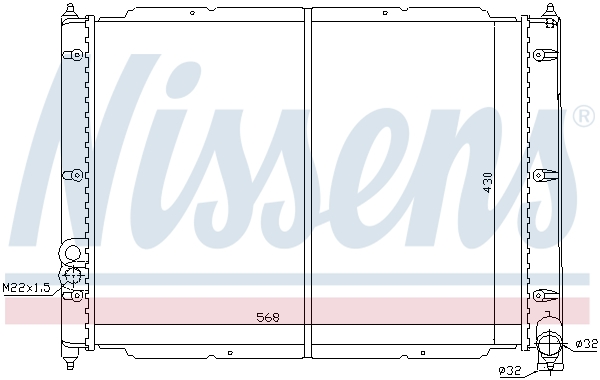 Nissens Radiateur 65239