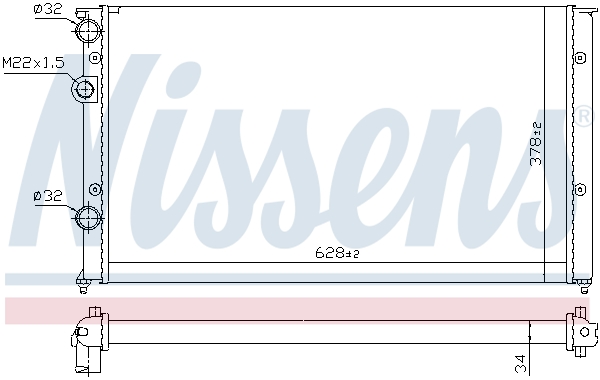 Nissens Radiateur 652451