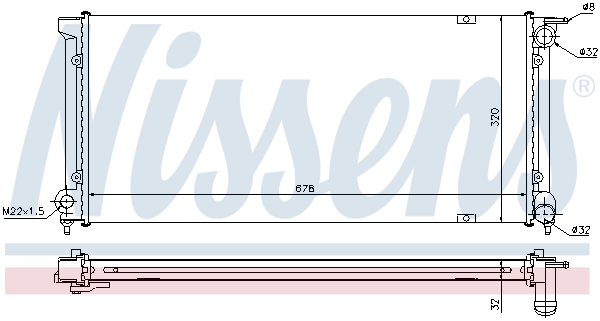 Nissens Radiateur 652621