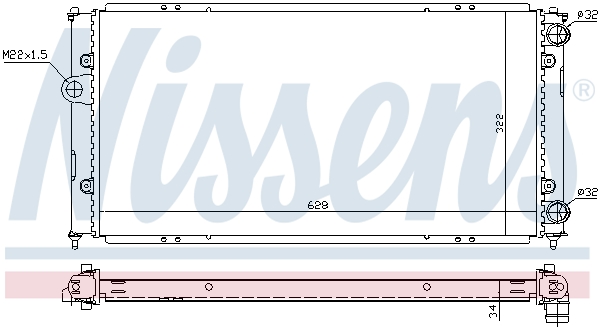 Nissens Radiateur 652681