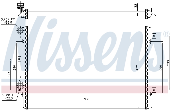 Nissens Radiateur 65279A