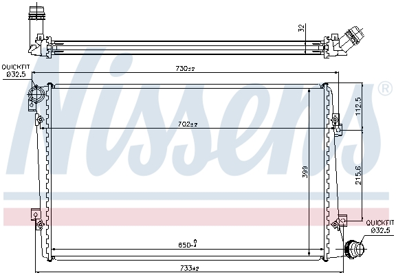 Nissens Radiateur 65292