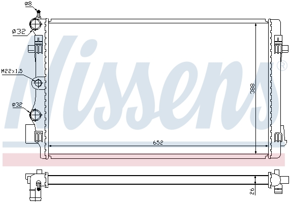 Nissens Radiateur 65293