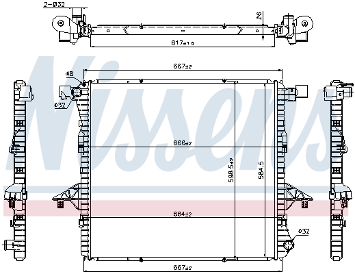 Nissens Radiateur 65298