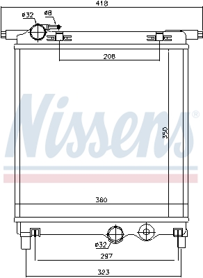 Nissens Radiateur 65300