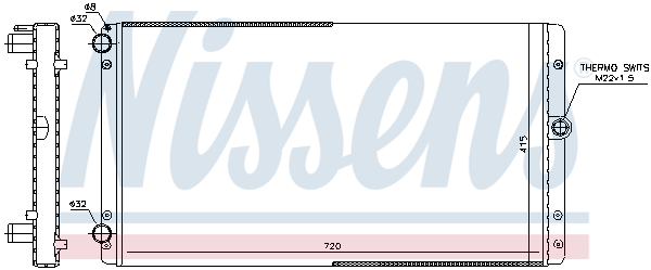 Nissens Radiateur 65301