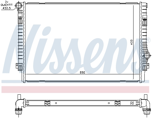 Nissens Radiateur 65302