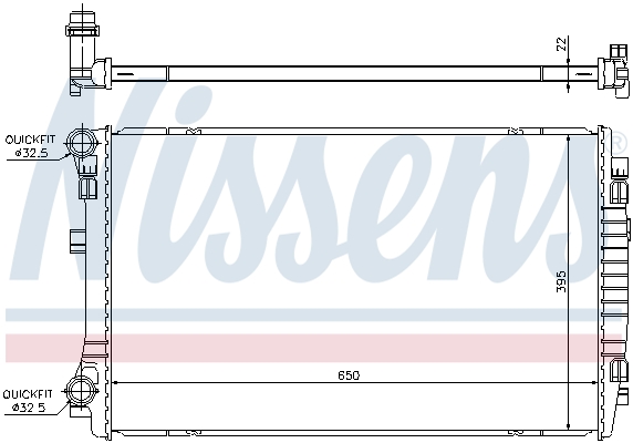 Nissens Radiateur 65303