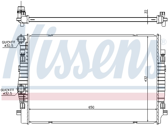 Nissens Radiateur 65304