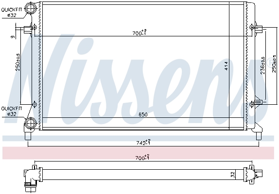 Nissens Radiateur 65305