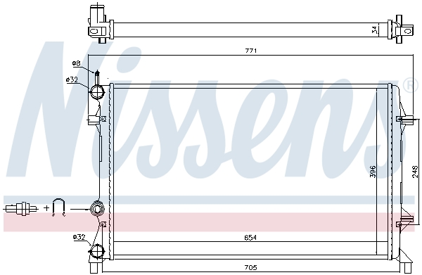 Nissens Radiateur 65321
