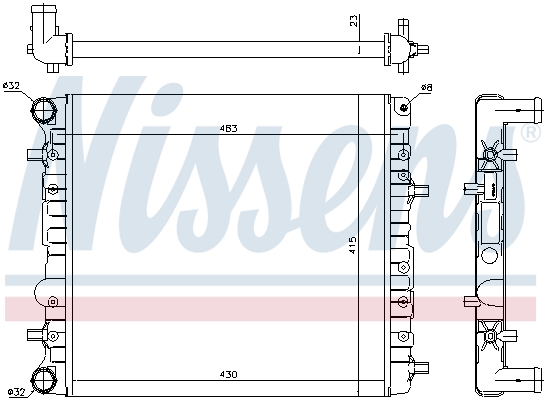 Nissens Radiateur 65325