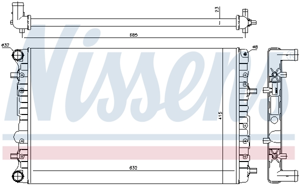 Nissens Radiateur 65326