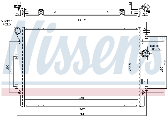 Nissens Radiateur 65330